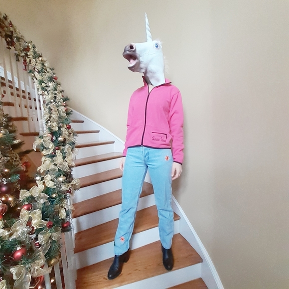 VTG AE Supply Co Dungarees Button Fly Jeans 2 Reg - Picture 2 of 8